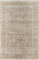 Margaret Traditional Taupe Washable Outdoor Rug - BlueJay Avenue
