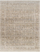 Margaret Traditional Taupe Washable Outdoor Rug - BlueJay Avenue