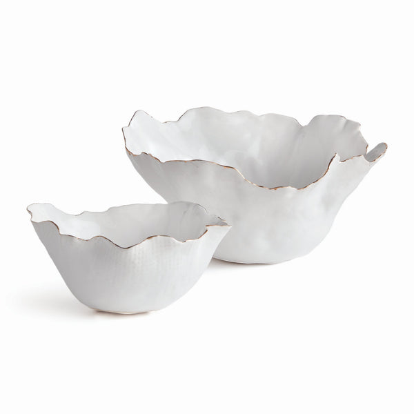 Maribella Ceramic Decorative Centerpiece Bowls, Set Of 2 - BlueJay Avenue