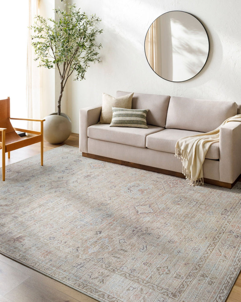 Marlene Cream Traditional Area Rug - BlueJay Avenue