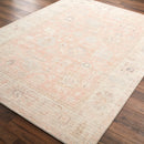 Marlene Dusty Pink Machine Woven Traditional Area Rug - BlueJay Avenue