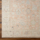 Marlene Dusty Pink Machine Woven Traditional Area Rug - BlueJay Avenue