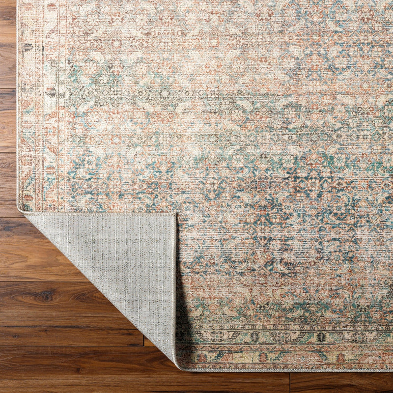 Marlene Emerald Traditional Area Rug - BlueJay Avenue