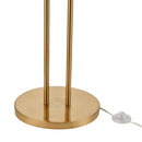 Marston Gold Floor Lamp in Aged Brass - BlueJay Avenue