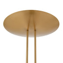 Marston Gold Floor Lamp in Aged Brass - BlueJay Avenue