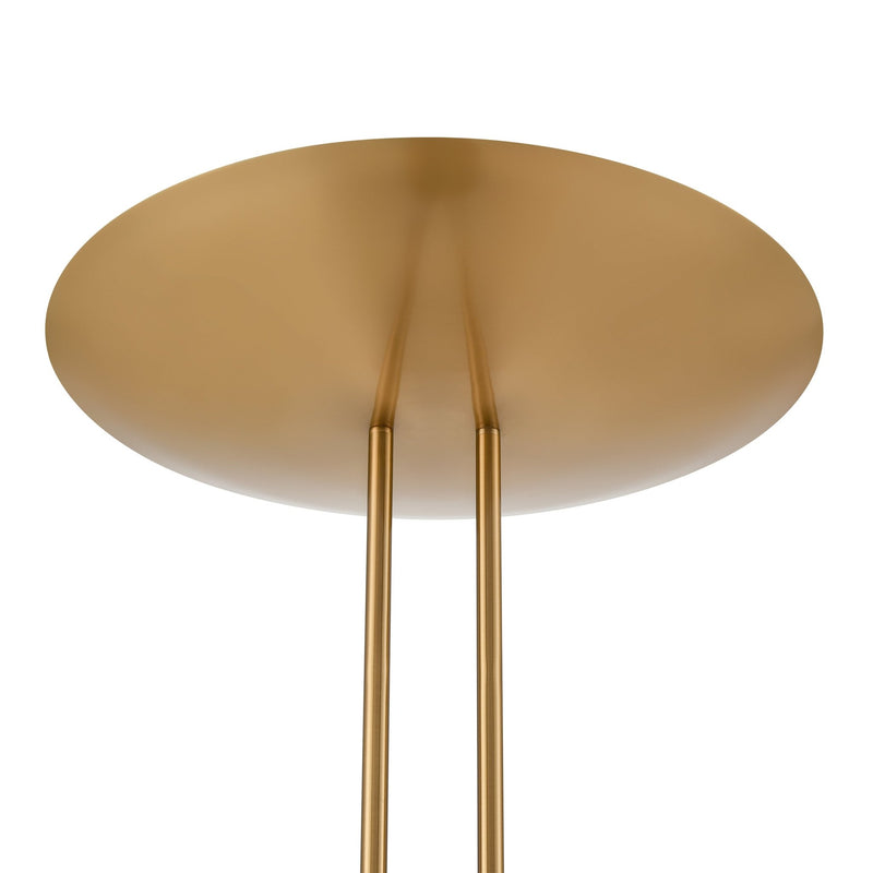 Marston Gold Floor Lamp in Aged Brass - BlueJay Avenue