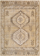 Meave Bohemian Tribal Medallion Beige Area Rug - BlueJay Avenue
