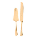 Mepra Brescia Oro 2 - Piece Gold Cake Serving Set – 18/10 Stainless Steel - BlueJay Avenue