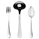Mepra Brescia Serving Utensils Set – 18/10 Stainless Steel Mirror Finish - BlueJay Avenue