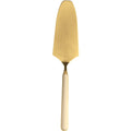 Mepra Fantasia 18/10 Stainless Steel Ice Gold Cake Server - BlueJay Avenue