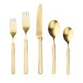Mepra Fantasia 18/10 Stainless Steel Ice Gold Flatware Set - BlueJay Avenue