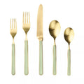 Mepra Fantasia 18/10 Stainless Steel Ice Gold Flatware Set - BlueJay Avenue
