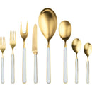 Mepra Fantasia 18/10 Stainless Steel Ice Gold Flatware Set - BlueJay Avenue
