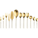 Mepra Fantasia 18/10 Stainless Steel Ice Gold Flatware Set - BlueJay Avenue