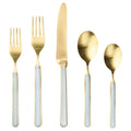 Mepra Fantasia 18/10 Stainless Steel Ice Gold Flatware Set - BlueJay Avenue