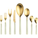 Mepra Fantasia 18/10 Stainless Steel Ice Gold Flatware Set - BlueJay Avenue