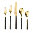 Mepra Fantasia 18/10 Stainless Steel Ice Gold Flatware Set - BlueJay Avenue