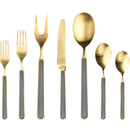 Mepra Fantasia 18/10 Stainless Steel Ice Gold Flatware Set - BlueJay Avenue