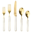 Mepra Fantasia 18/10 Stainless Steel Ice Gold Flatware Set - BlueJay Avenue
