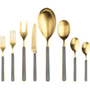 Mepra Fantasia 18/10 Stainless Steel Ice Gold Flatware Set - BlueJay Avenue