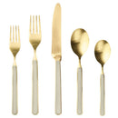 Mepra Fantasia 18/10 Stainless Steel Ice Gold Flatware Set - BlueJay Avenue