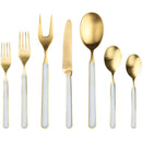 Mepra Fantasia 18/10 Stainless Steel Ice Gold Flatware Set - BlueJay Avenue