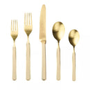 Mepra Fantasia 18/10 Stainless Steel Ice Gold Flatware Set - BlueJay Avenue