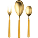 Mepra Fantasia 18/10 Stainless Steel Ice Gold Serving Utensils Set - BlueJay Avenue