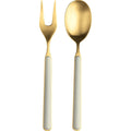 Mepra Fantasia 18/10 Stainless Steel Ice Gold Serving Utensils Set - BlueJay Avenue