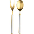 Mepra Fantasia 18/10 Stainless Steel Ice Gold Serving Utensils Set - BlueJay Avenue