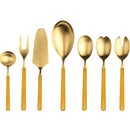 Mepra Fantasia 18/10 Stainless Steel Ice Gold Serving Utensils Set - BlueJay Avenue