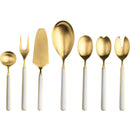 Mepra Fantasia 18/10 Stainless Steel Ice Gold Serving Utensils Set - BlueJay Avenue