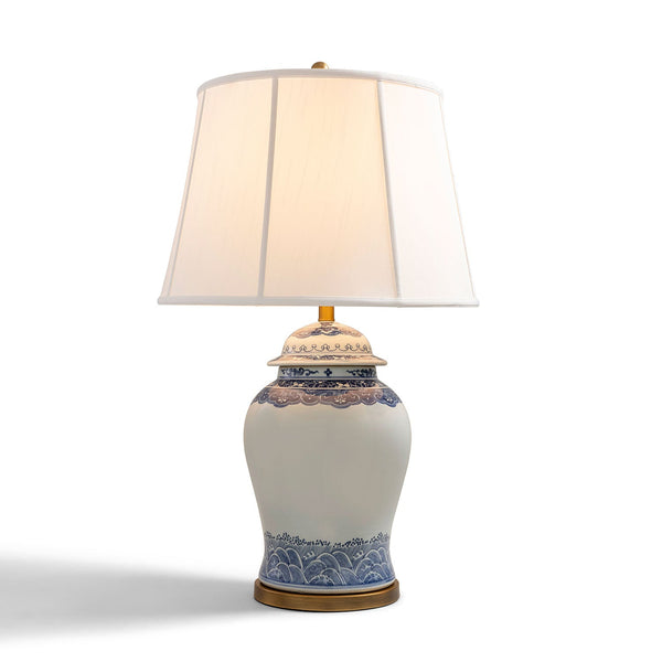 Ming Blue Table Lamp - BlueJay Avenue