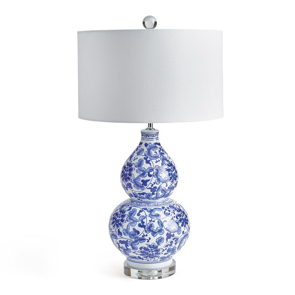 Ming Floral Lamp - BlueJay Avenue