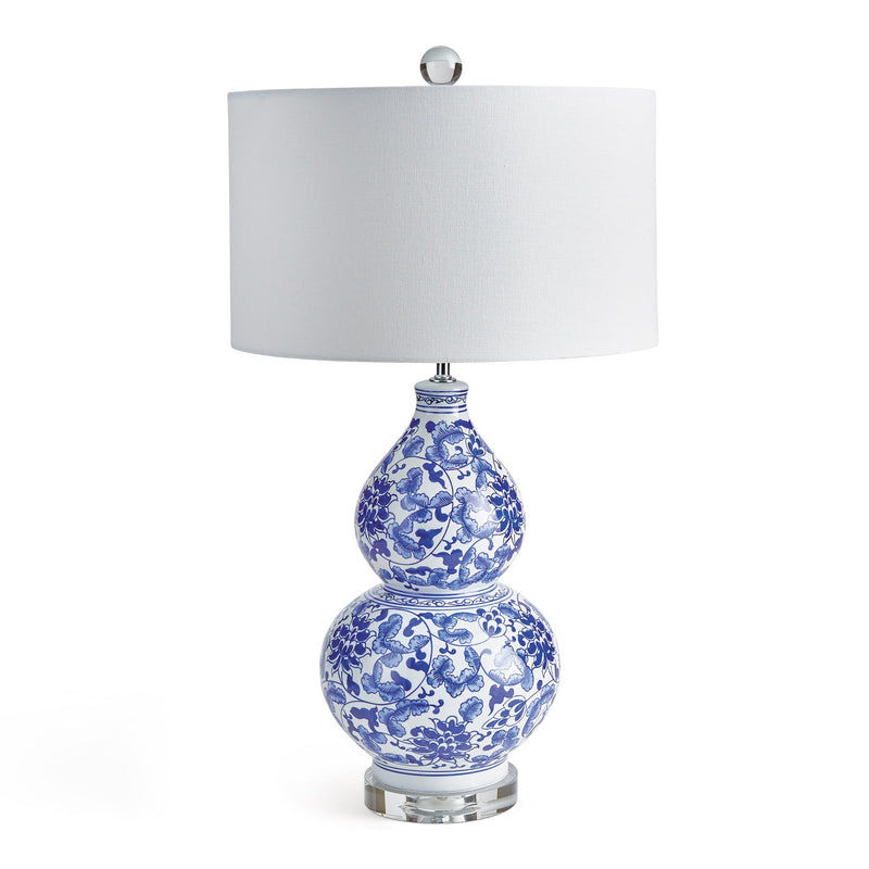 Ming Floral Lamp - BlueJay Avenue