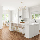 Minimalist Dimmable LED Gold Chandelier - BlueJay Avenue