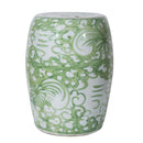 Mint Green Garden Stool Twist Flower - BlueJay Avenue