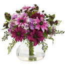 Mixed Daisy Artificial Flower Arrangement - BlueJay Avenue