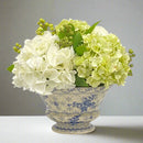 Mixed Hydrangea and Berry Silk Flower in Vase - BlueJay Avenue