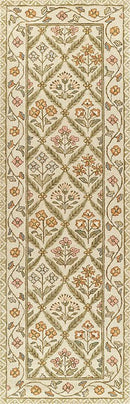 Momeni Cotswold Green English Cottage Hand Tufted Wool Rug - BlueJay Avenue