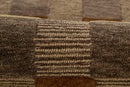 Momeni Fletcher Brown Modern Hand Tufted Wool Checkered Rug - BlueJay Avenue