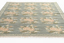 Momeni Florence Blue Floral Hand Woven Wool Rug - BlueJay Avenue