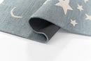 Momeni Lily Blue Star Wool Nursery Rug - BlueJay Avenue