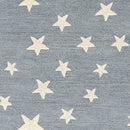 Momeni Lily Blue Star Wool Nursery Rug - BlueJay Avenue