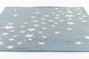 Momeni Lily Blue Star Wool Nursery Rug - BlueJay Avenue