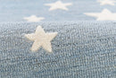 Momeni Lily Blue Star Wool Nursery Rug - BlueJay Avenue