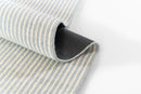 Momeni Lily Blue Striped Wool Area Rug - BlueJay Avenue
