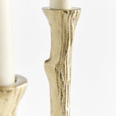 Napa Home Bram Gold Aluminum Taper Candle Holders – Set of 2 - BlueJay Avenue