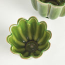 Napa Home Freya Scalloped Ceramic Planter Pots, Set of 2 - BlueJay Avenue