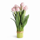 Napa Home Peony Tulip Bundle Faux Floral Arrangement | 19" & 22" - BlueJay Avenue